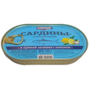 Загас Сардины Главпродукт