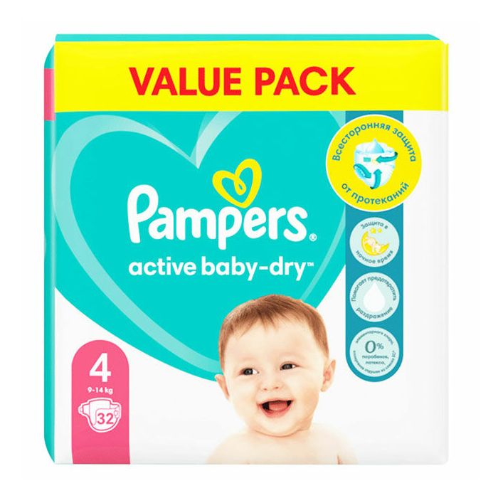 Живх Pampers №4